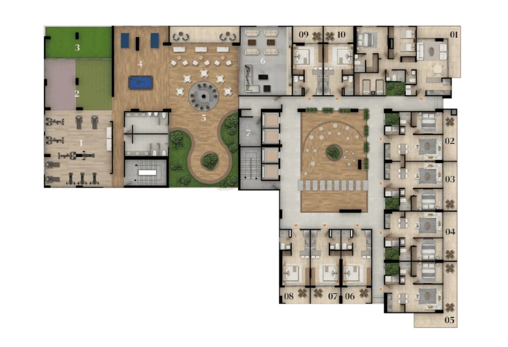 Piso 6 Sierra Marina